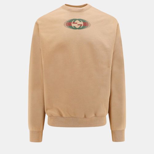 Cotton frontal GG Interlocking Sweatshirt IT 48 - Gucci - Modalova