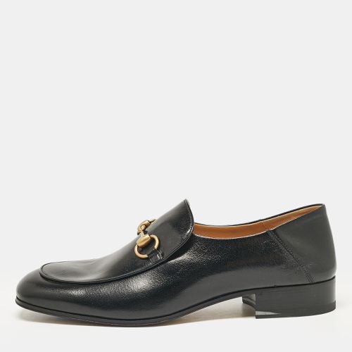 Gucci Black Leather Horsebit Foldable Loafers Size 43 - Gucci - Modalova