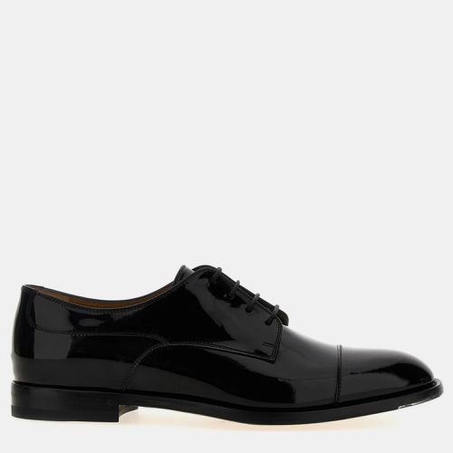 Gucci Black Patent Leather Lace-up Derby Shoes EU 41 - Gucci - Modalova