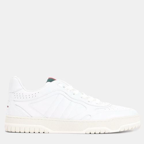 Gucci White Leather Re-web Sneakers EU 41 - Gucci - Modalova