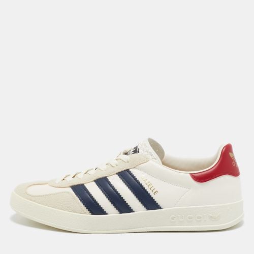 Adidas x Leather and Suede Gazelle Low Top Sneakers Size 42 - Gucci - Modalova