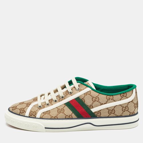 Ebony GG Canvas Tennis 1977 Sneakers Size 42 - Gucci - Modalova