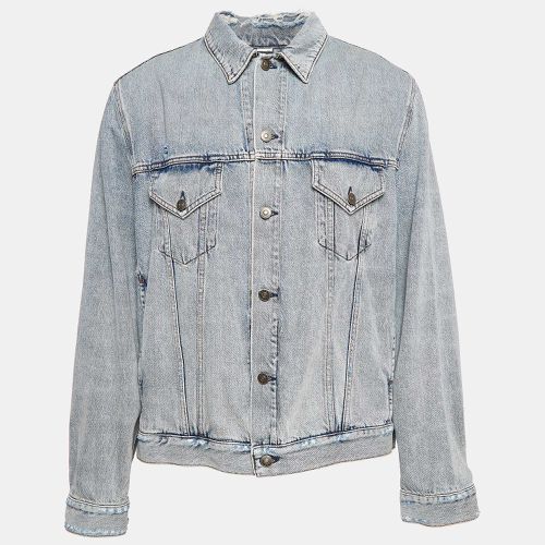 Gucci Blue Guccy Bear Flocked Denim Jacket XXL - Gucci - Modalova