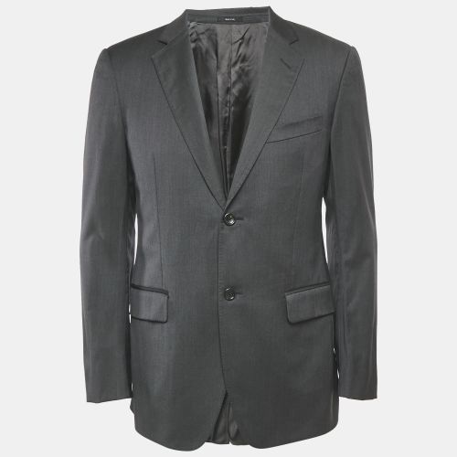Gucci Grey Wool Tailored Single Breasted Blazer M - Gucci - Modalova