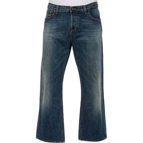 Washed Denim Wide Leg Jeans XXL - Gucci - Modalova