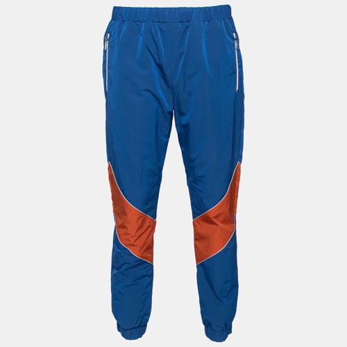 Gucci Blue & Orange Paneled Synthetic Track Pants M - Gucci - Modalova