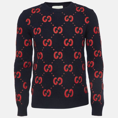 Gucci Blue Knit Animalium Sweater XS - Gucci - Modalova