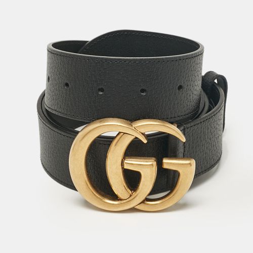 Leather GG Marmont Buckle Belt 105CM - Gucci - Modalova