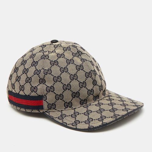 Gucci Blue Original GG Canvas Baseball Cap XXL - Gucci - Modalova