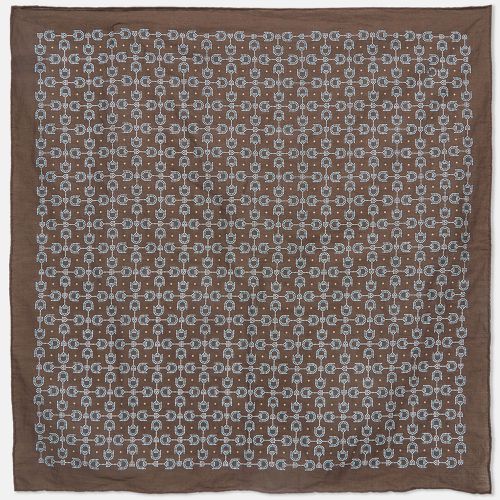 Gucci Brown Printed Cotton Handkerchief - Gucci - Modalova