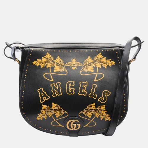 Leather La Angels Shoulder Bag - Gucci - Modalova