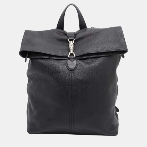 Gucci Black Leather Jackie 1961 Backpack - Gucci - Modalova