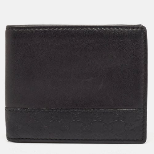 Gucci Black Microguccissima Leather Bifold Wallet - Gucci - Modalova