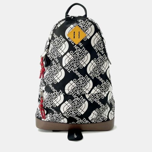 X The North Face White Nylon Leather Backpack - Gucci - Modalova