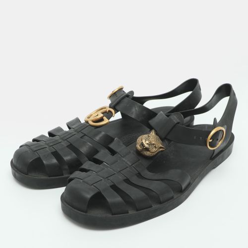 Double G Size 45 Rubber Flat Sandals - Gucci - Modalova