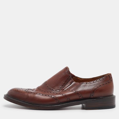 Brogue Leather Slip On Oxford Size 45.5 - Gucci - Modalova