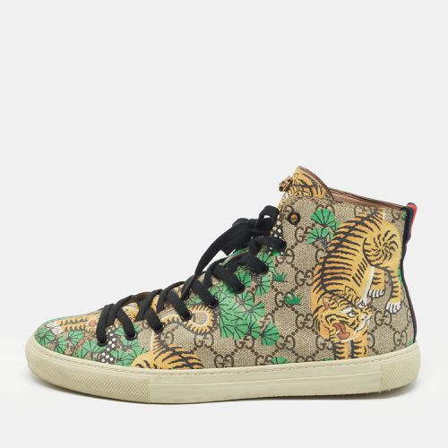 Gucci Multicolor GG Coated Canvas High Top Sneakers Size 44 - Gucci - Modalova