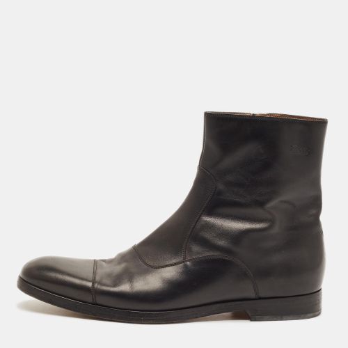 Size 41 Leather Ankle Length Boots - Gucci - Modalova