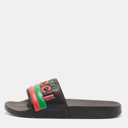 Size 41 Leather Slide Flats - Gucci - Modalova