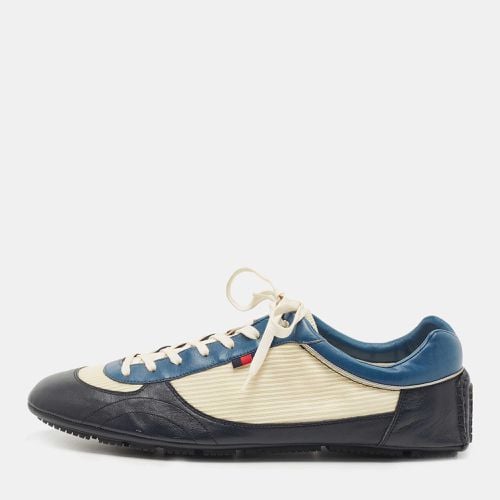 Gucci Multicolor Leather and Fabric Lace Up Sneakers Size 45.5 - Gucci - Modalova