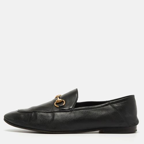 Gucci Jordaan Black Leather Slip On Loafers Size 42.5 - Gucci - Modalova