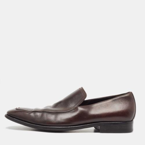 Gucci Brown Leather Horsebit Loafers Size 41 - Gucci - Modalova