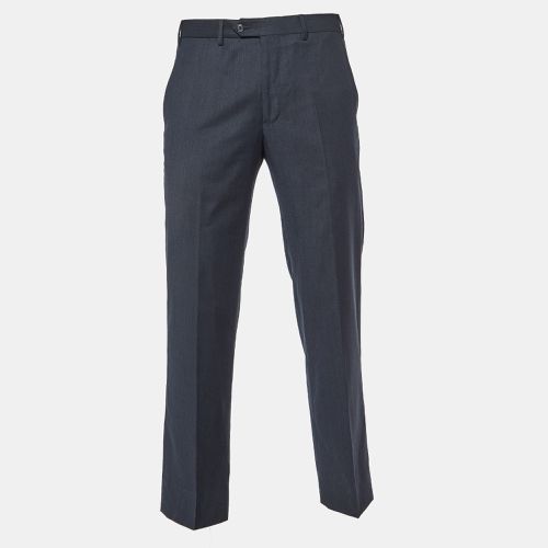 Giorgio Armani Black Wool Tailored Trousers M - Giorgio Armani - Modalova