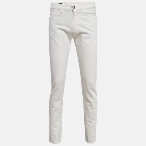 Giorgio Armani White Denim Jeans XS Waist 29" - Giorgio Armani - Modalova