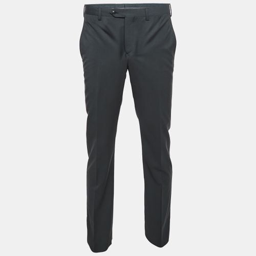 Giorgio Armani Black Wool Tailored Pants S - Giorgio Armani - Modalova