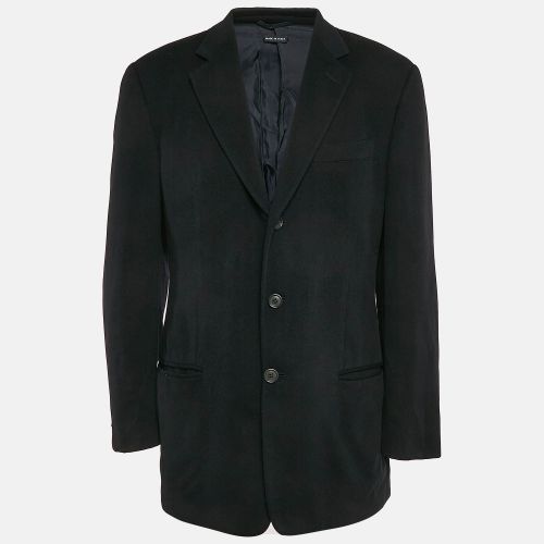 Giorgio Armani Black Cashmere Single Breasted Blazer L - Giorgio Armani - Modalova