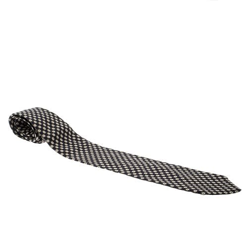 Giorgio Armani Brown Dotted Silk Traditional Tie - Giorgio Armani - Modalova