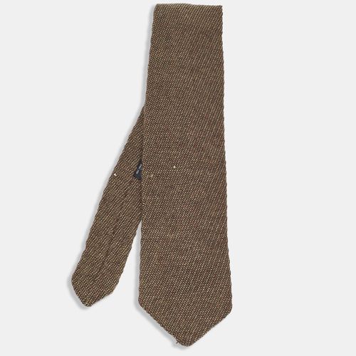 Vintage Wool Knitted Traditional Tie - Giorgio Armani - Modalova