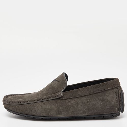 Giuseppe Zanotti Grey Suede Loafers Size 39 - Giuseppe Zanotti - Modalova