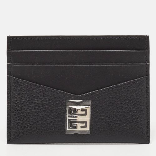 Givenchy Black Leather 4G Card Holder - Givenchy - Modalova