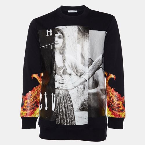 Givenchy Black Printed Cotton Sweatshirt S - Givenchy - Modalova