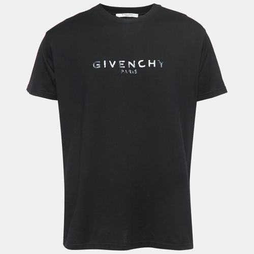 Logo Print Cotton Oversized T-Shirt S - Givenchy - Modalova