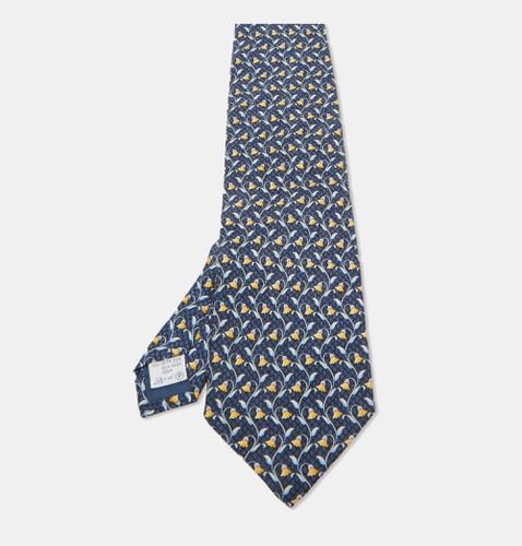 Floral Print Silk Traditional Tie - Givenchy - Modalova