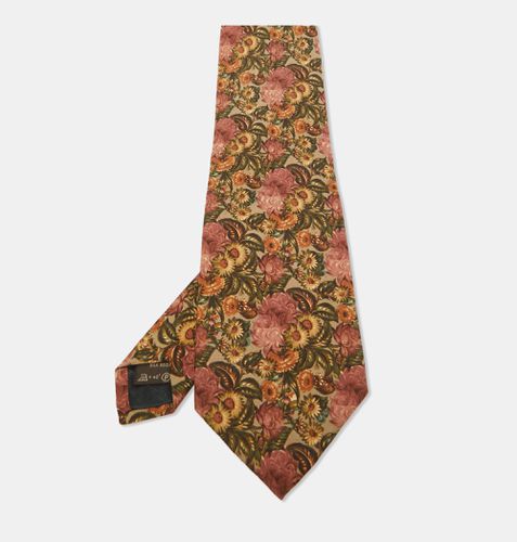 Gentlemen Floral Print Silk Traditional Tie - Givenchy - Modalova