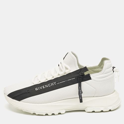 Givenchy White Perforated Leather Spectre Sneakers Size 42 - Givenchy - Modalova