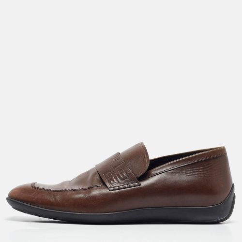 Givenchy Brown Leather Slip On Loafers Size 42 - Givenchy - Modalova