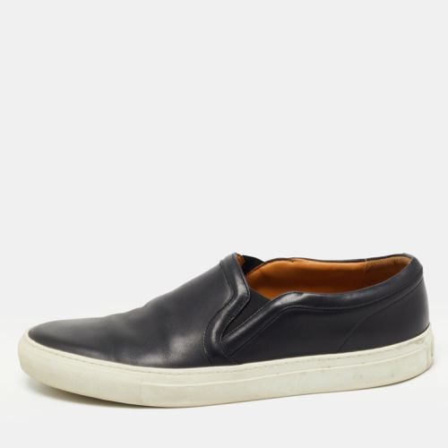 Givenchy Black Leather Slip On Sneakers Size 44 - Givenchy - Modalova