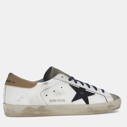 Beige/Royal Blue/Black Super-Star Sneaker Size EU 41 - Golden Goose - Modalova