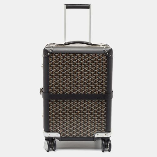 Goyard Black Goyardine Canvas and Leather Bourget PM Trolley - Goyard - Modalova