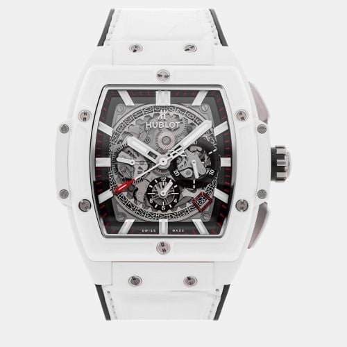 Skeleton Ceramic Big Bang 601.HX.0173.LR Automatic Men's Wristwatch 45 mm - Hublot - Modalova