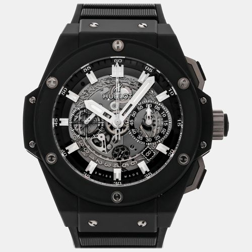 Hublot Black Ceramic King Power Automatic Men's Wristwatch 48 mm - Hublot - Modalova