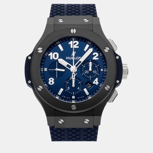 Hublot Blue Ceramic Big Bang 301.CM.710.RX Automatic Men's Wristwatch 44 mm - Hublot - Modalova