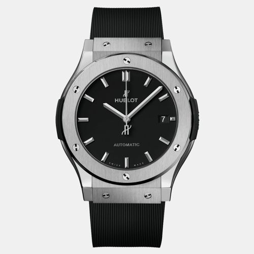 Titanium Classic Fusion Men's Wristwatch 45 mm - Hublot - Modalova