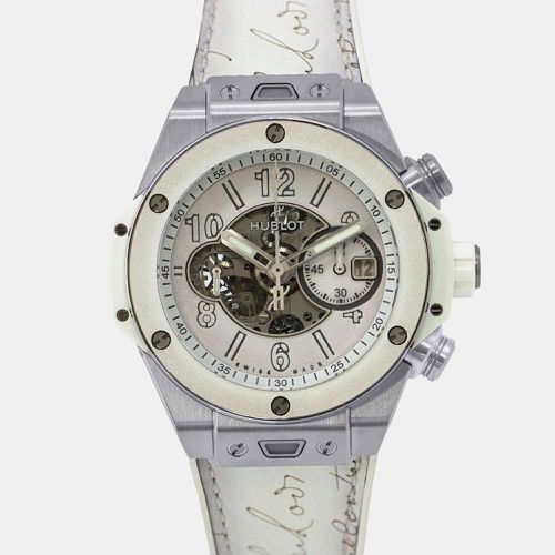 Hublot White Titanium Big Bang Unico 421.NE.0500.VR.JBER22 Automatic Men's Wristwatch 44 mm - Hublot - Modalova