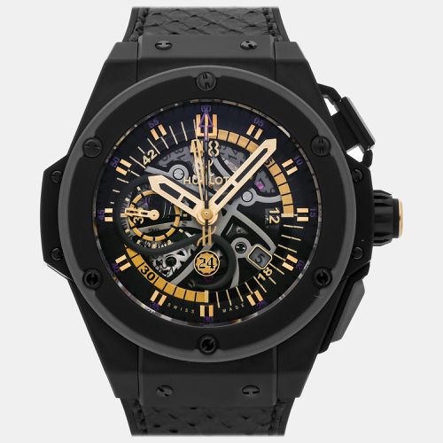 Pre-Owned Hublot King Power Black Mamba Edition Chronograph 48 mm - Hublot - Modalova