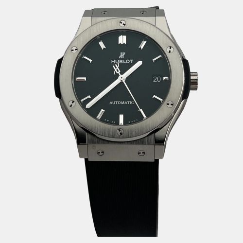 Hublot Classic Fusion 511.NX.1171.RX Automatic Black Titanium Men's Wristwatch 45 mm - Hublot - Modalova